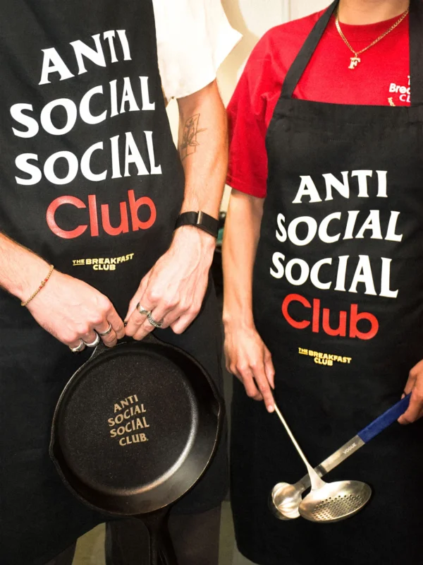 ASSC x The Breakfast Club Apron - Black - Image 2