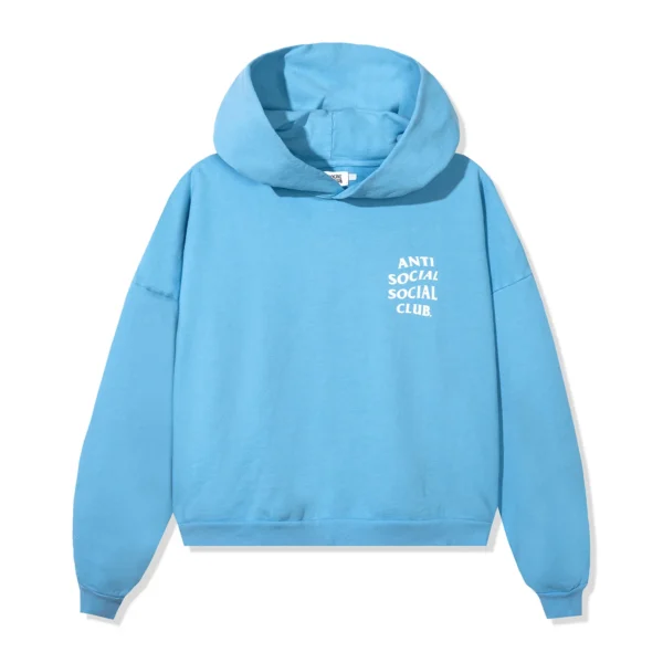 Cozy Hoodie "Oversized" - Baby Blue - Image 3