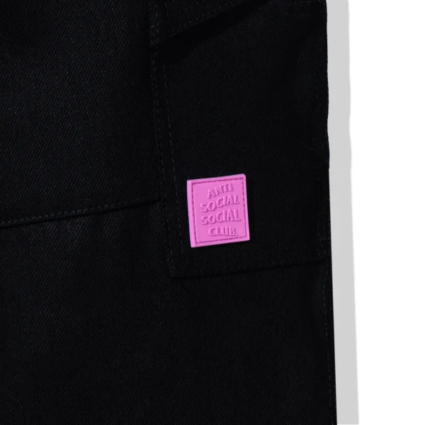 Mechanic Pants - Black Raw Denim - Image 4