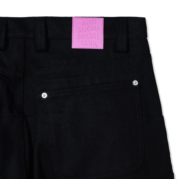 Mechanic Pants - Black Raw Denim - Image 5