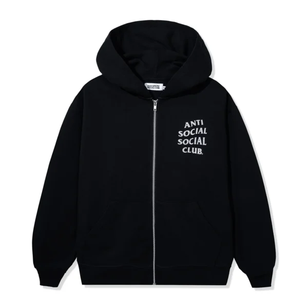 Mind Game Glitter Hoodie - Black