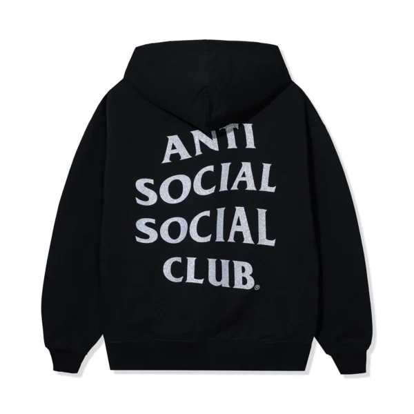 Mind Game Glitter Hoodie - Black - Image 2