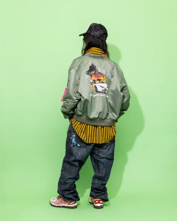 Welcome To The Club MA-1 Jacket - Image 4