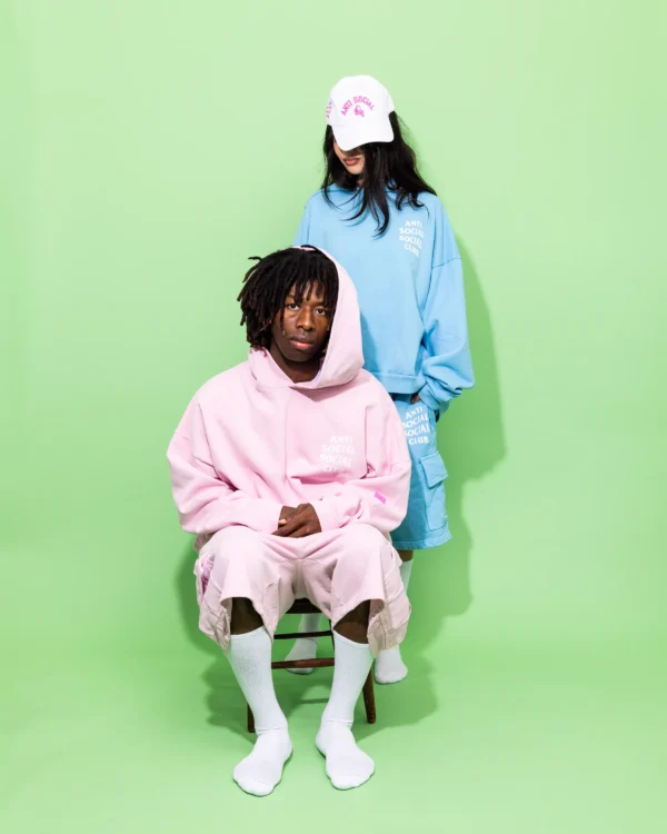 Cozy Hoodie "Oversized" - Baby Blue - Image 4